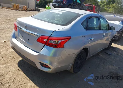 2019 Nissan Sentra S из США, поврежденный, VIN 3N1AB7APXKY255172